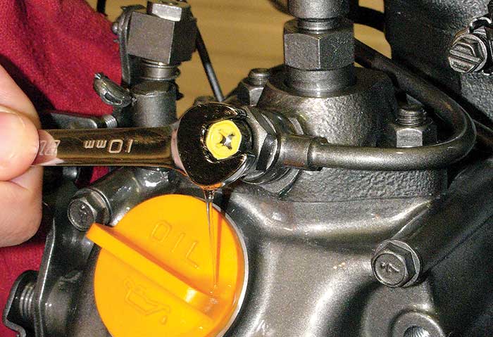 Diesel marine engine