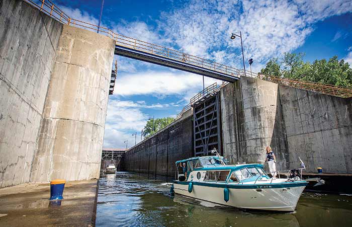Waterford Flight on the Erie Canal