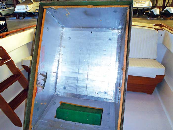 Insulation inside engine cover