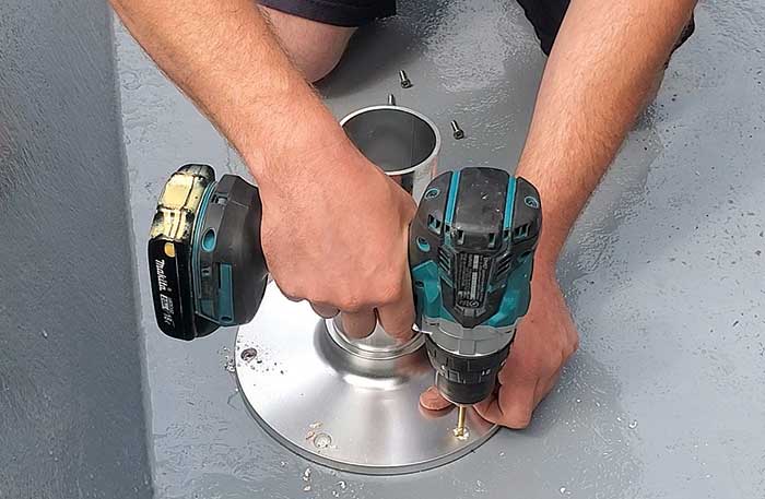 Step 5: Drill all holes