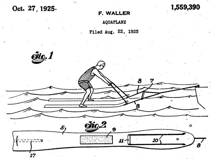 Fred Waller patent document